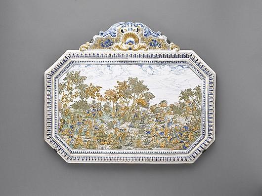 Plaque dite aux singes